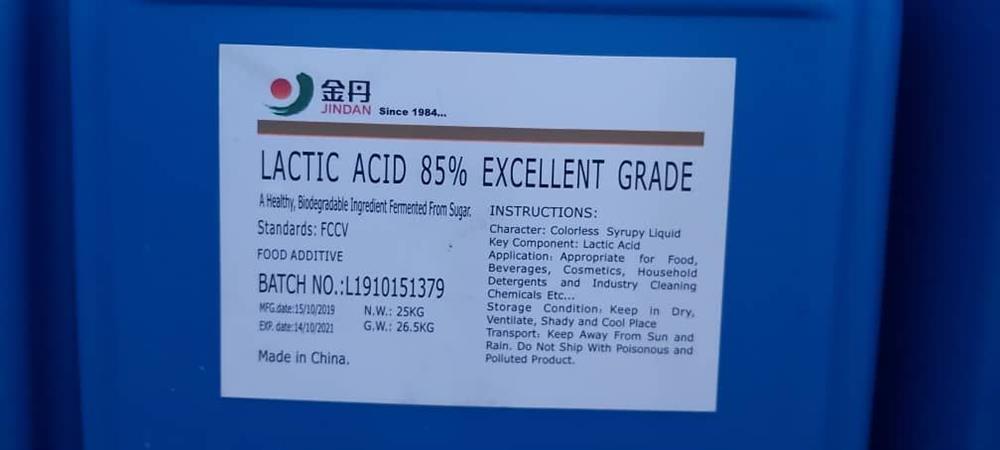 اسیدلاکتیک 85 درصد