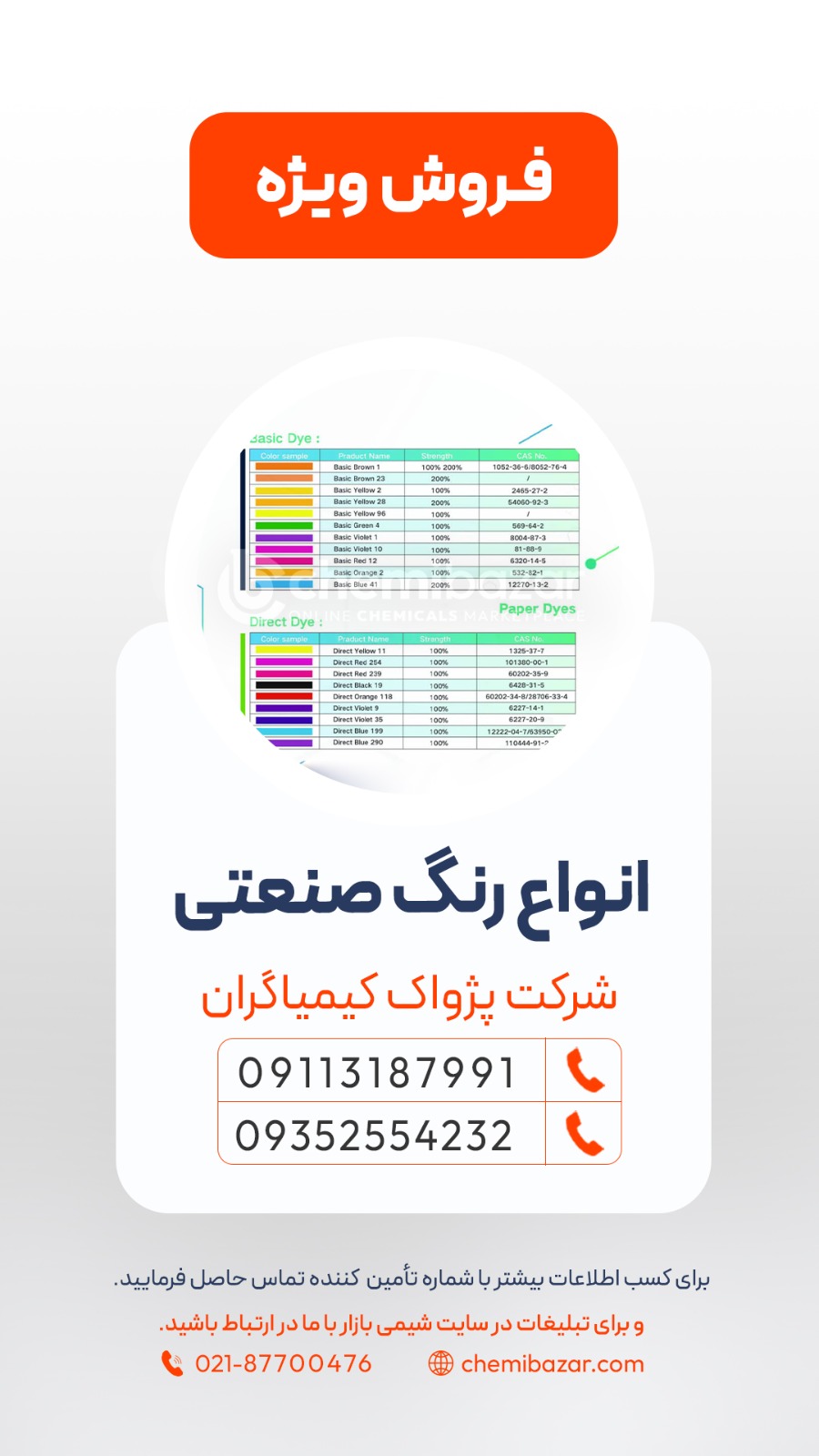 انواع رنگ صنعتی