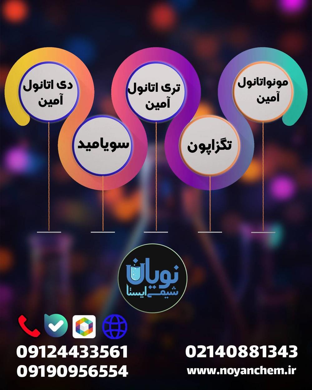  عرضه و تامین مواد اولیه شیمیایی 