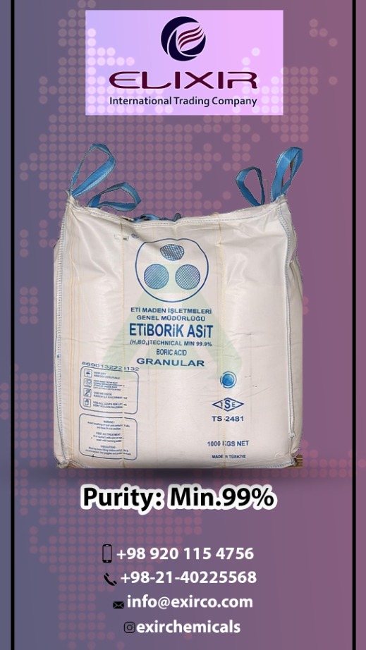 فروش اسید بوریک (اتی معدن ) 