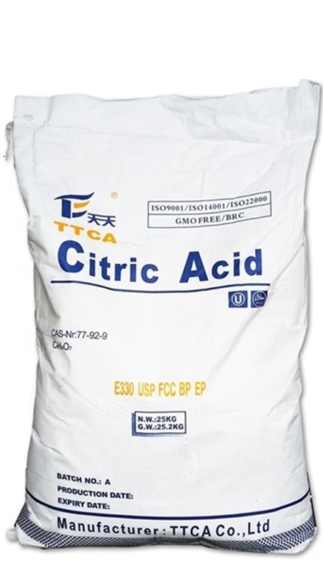 فروش اسید سیتریک خشک TTCA 